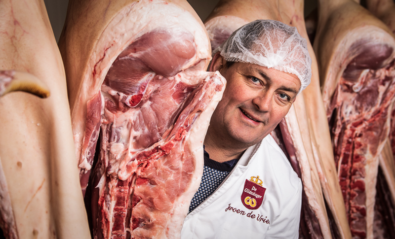 Portretfotografie Slagerij Jeroen de Vries Marcel Witte Fotograaf Alkmaar